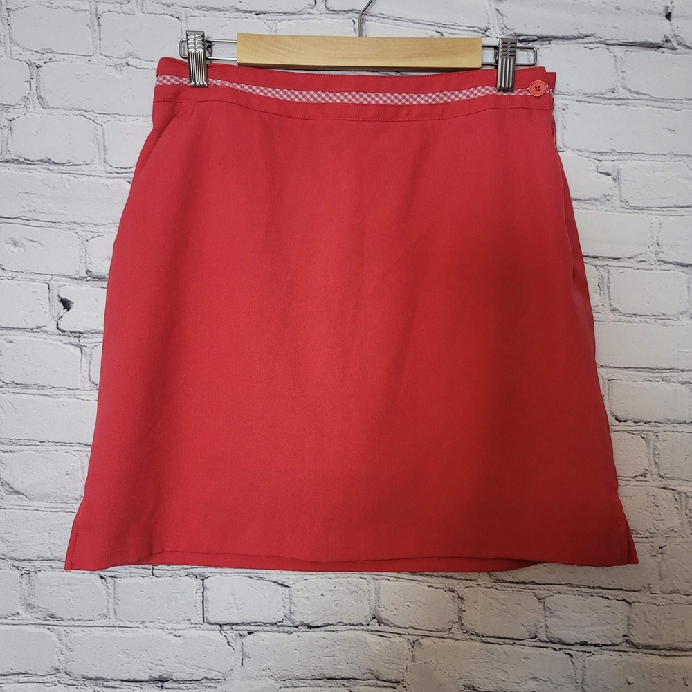 EP Pro Golf Skort Red Activewear Skort Women's Size 8 Athleisure Sporty Tennis